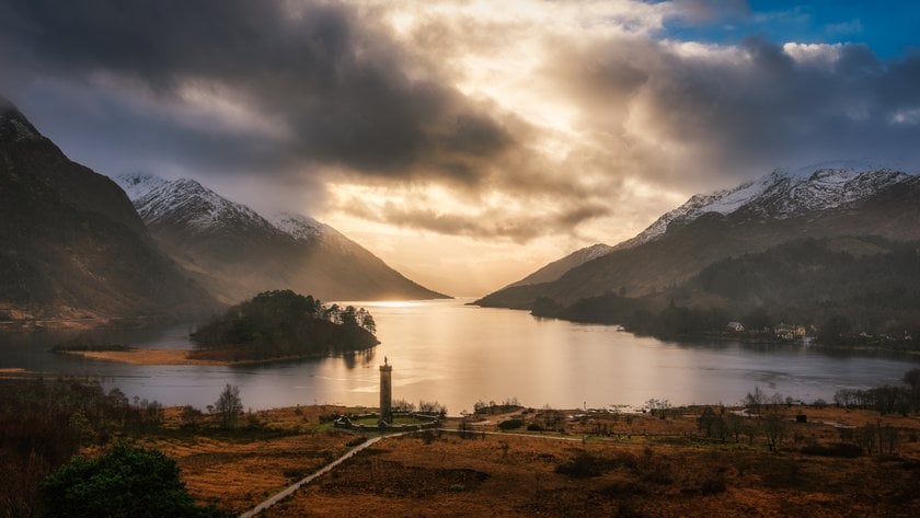 Magical Landscape with Clouds Over the Lake | Skylum Blog