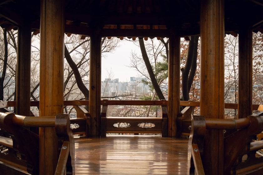 City View from an Authentic Wooden Gazebo | Skylum Blog