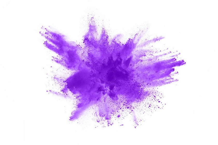 Powder Explosion in Purple | Skylum Blog