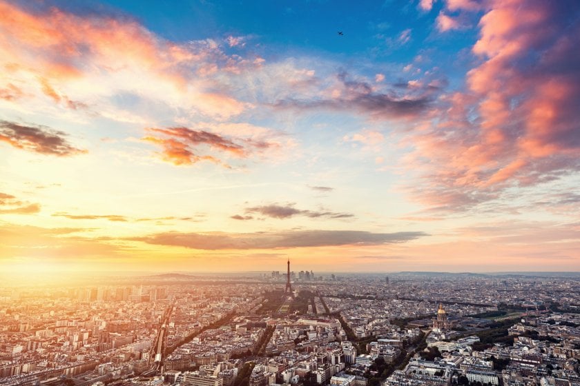 Stunning Skyscape Over Paris | Skylum Blog