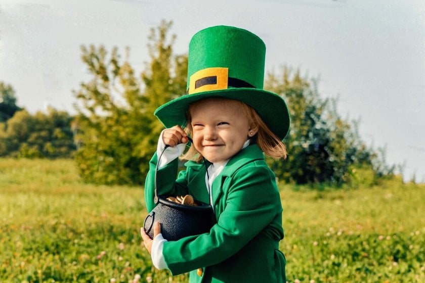 Charming Girl Dressed as a Leprechaun | Skylum Blog