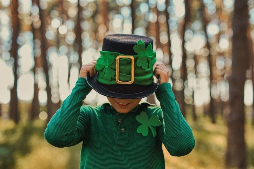 Boy Dressed as a Leprechaun | Skylum Blog