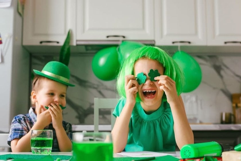 Children Having Fun on St. Patrick's Day | Skylum Blog