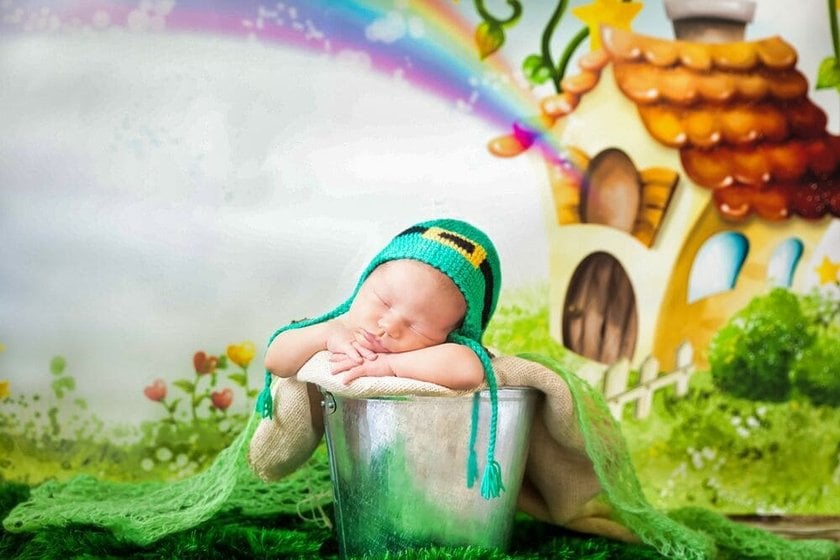 Baby in a St. Patrick’s Day Costume | Skylum Blog