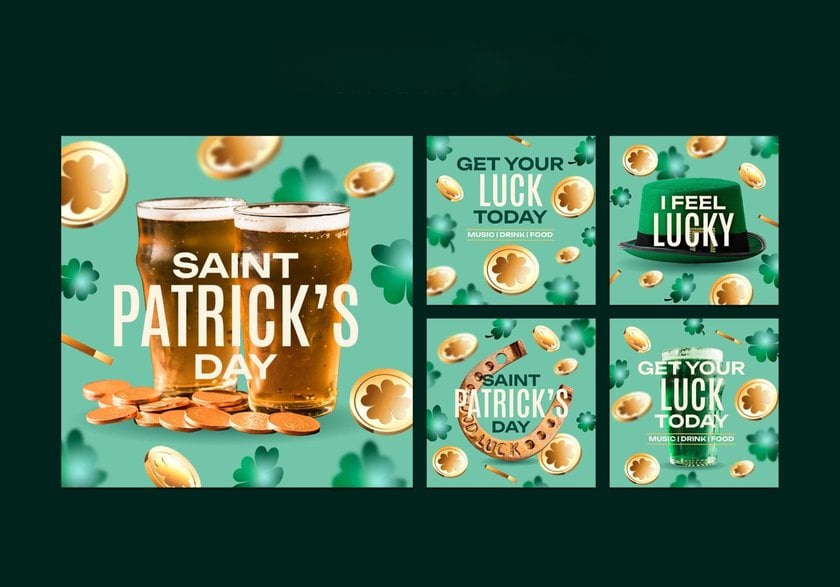 Example of a Digital St. Patrick’s Day Postcard | Skylum Blog