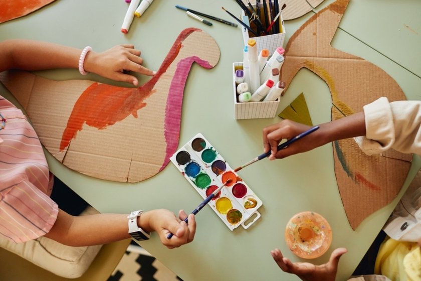 Students are engaged in creative work | Skylum Blog