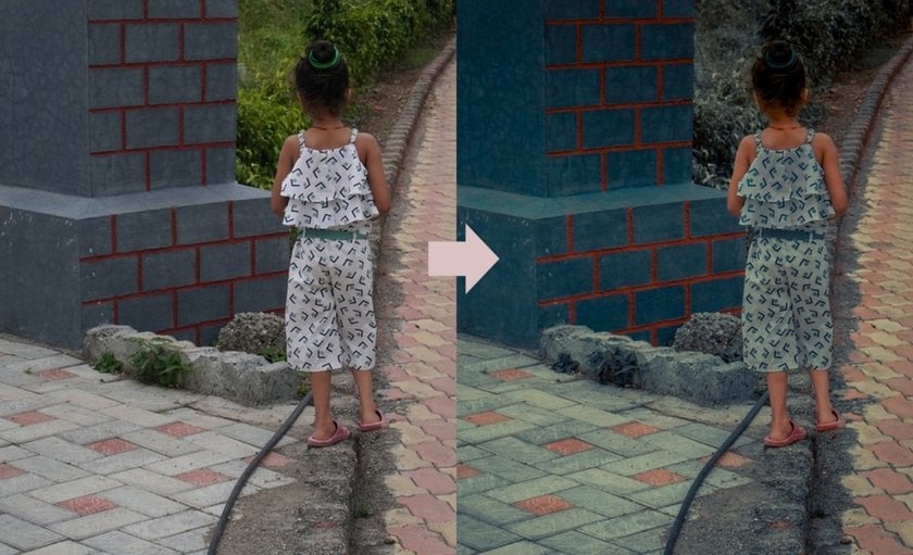 Edited photo before and after | Skylum Blog