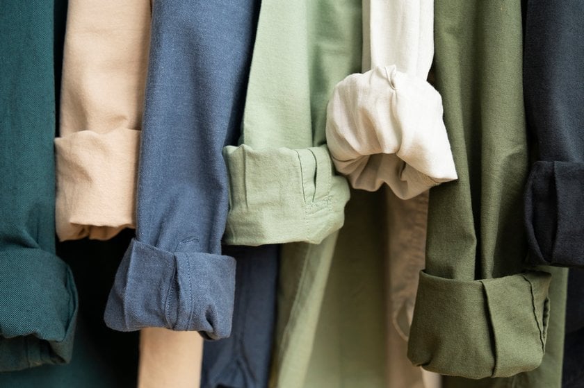 Shirts in different autumn colors | Skylum How-to