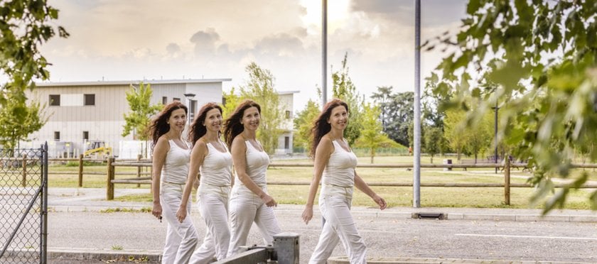 Human cloning in a photo | Skylum Blog