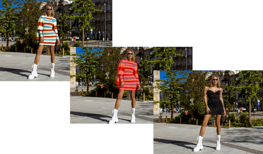 Changing a girl's dress using AI | Skylum How-to