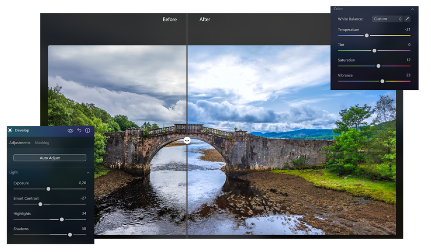 Color and Develop in Luminar Neo | Skylum Blog
