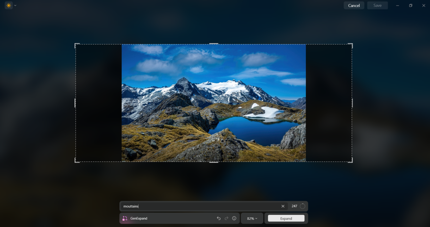 GenExpand in Luminar Neo before | Skylum Blog
