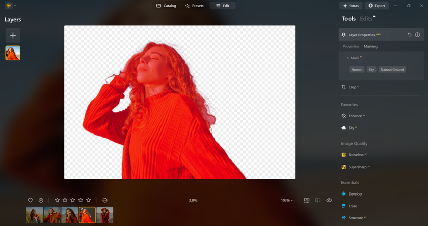 Selecting an object in Luminar Neo | Skylum Blog