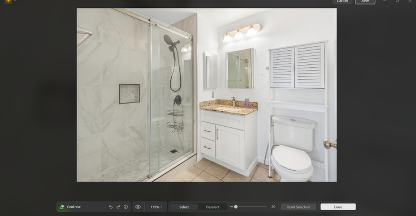 Gen Erase in Luminar Neo after | Skylum Blog