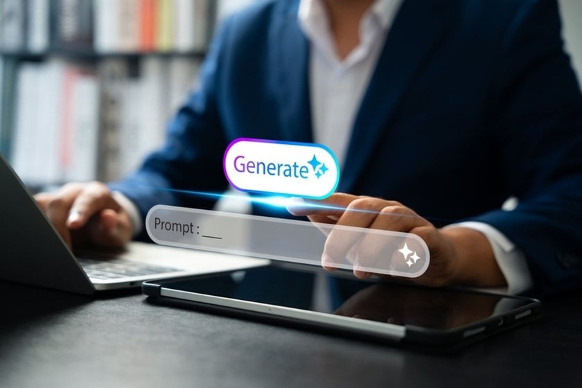 A girl generates photos in AI | Skylum Blog