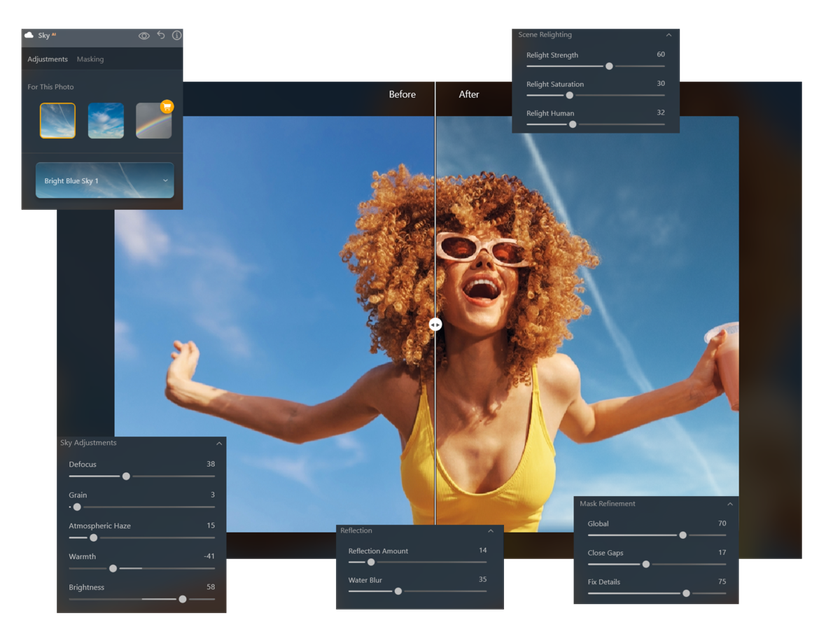 Tools for replacing the sky in Luminar Neo | Skylum Blog