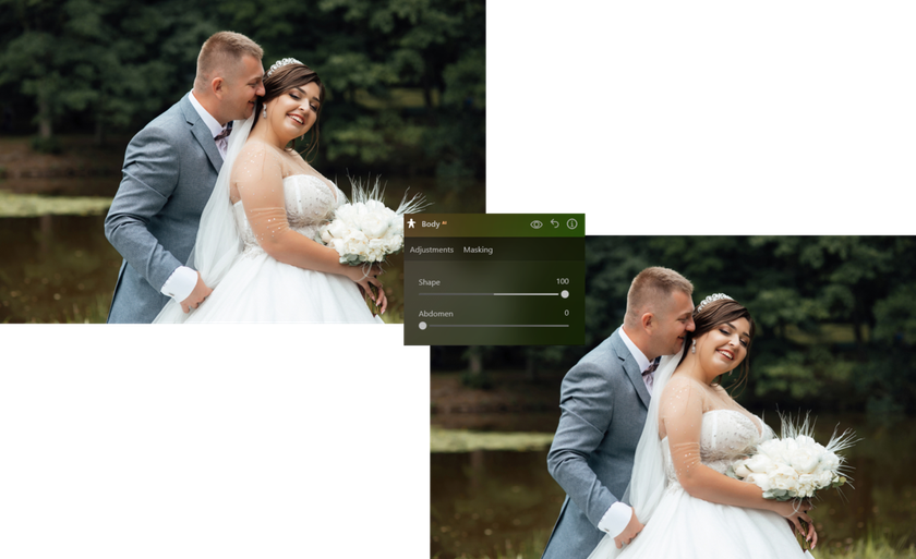 Luminar's body editor tool | Skylum Blog