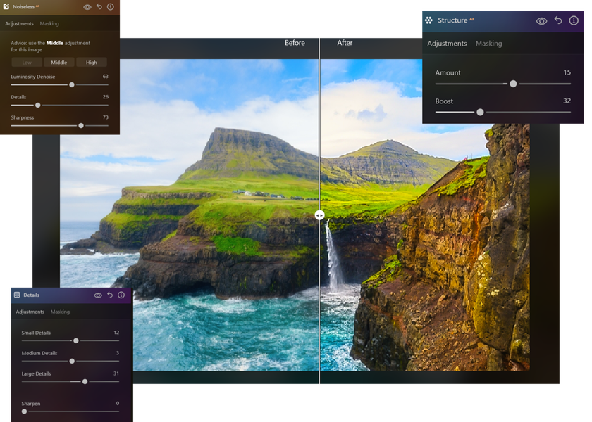 Clarity settings in Luminar Neo | Skylum Blog