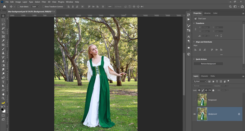 Duplicating a layer in Photoshop | Skylum How-to