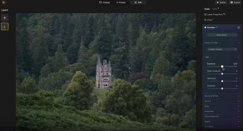 Adjusting tone in Luminar Neo | Skylum Blog