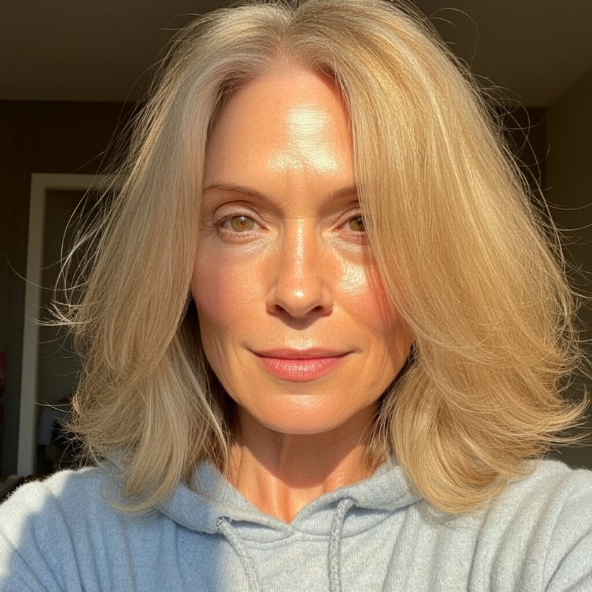 Portrait of a woman in the light in AI | Skylum Blog