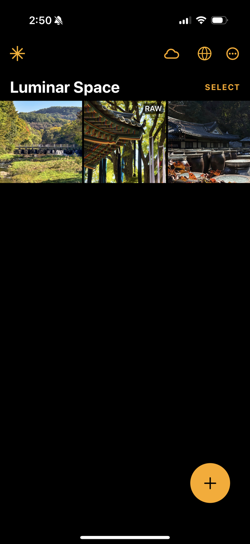 Luminat Space in Luminar Mobile | Skylum How-to