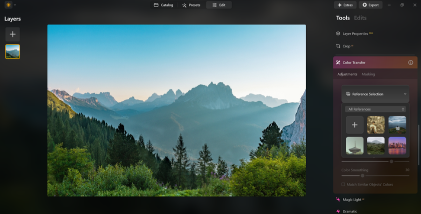 Color Transfer in Luminar Neo | Skylum Blog