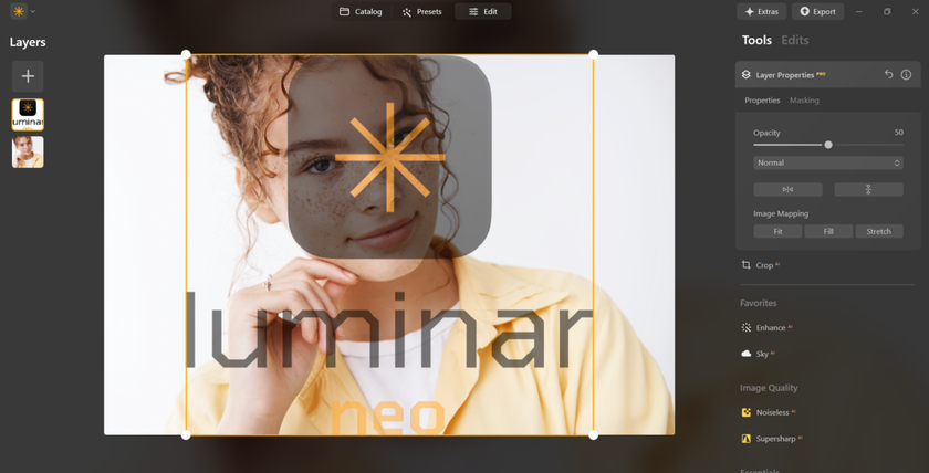 Add your stamp file in Luminar Neo | Skylum How-to
