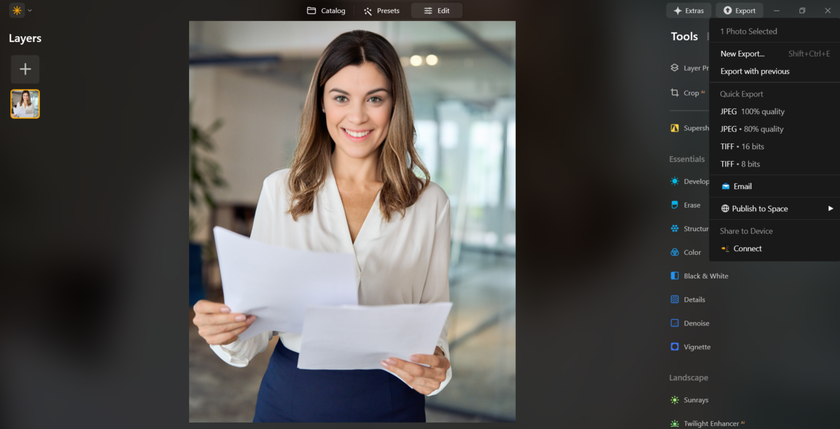Save Your Image in Luminar Neo | Skylum Blog