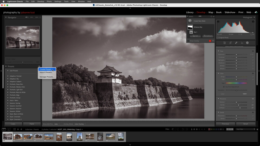 Create Preset in Lightroom Classic | Skylum How-to