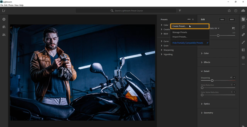 Create Preset in Lightroom Cloud | Skylum How-to