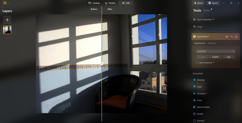 Supersharp in Luminar Neo | Skylum Blog