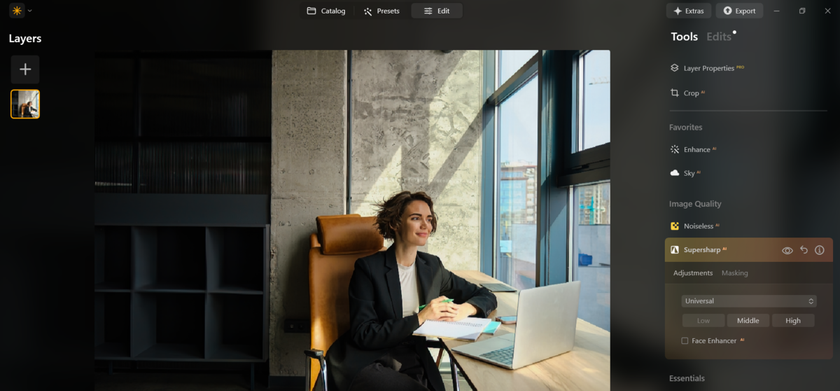 Supersharp in Luminar Neo | Skylum Blog