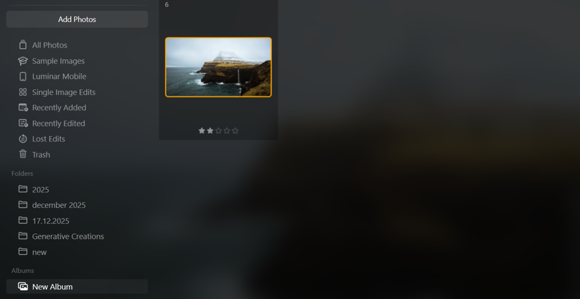New album in Luminar Neo | Skylum Blog