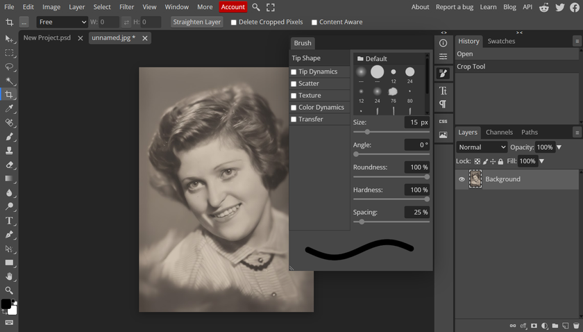 Editing an old photo after | Skylum Blog
