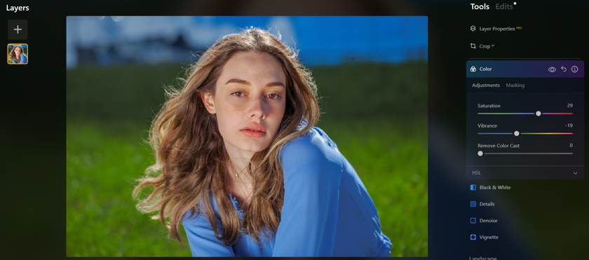 Setting the background color in Luminar Neo | Skylum Blog