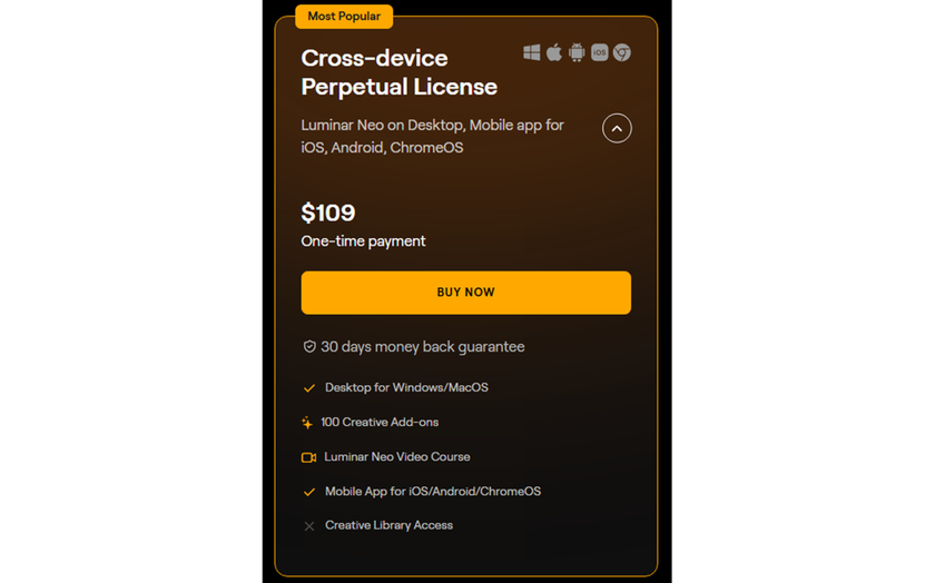 Perpetual Cross-Device Licence in Luminar Neo | Skylum Blog