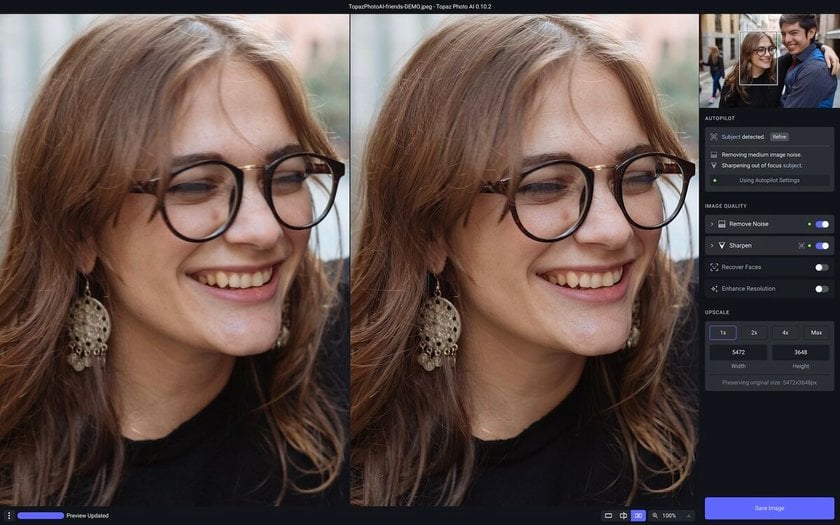 Editing a Girl's Portrait in Topaz Photo AI | Skylum Blog