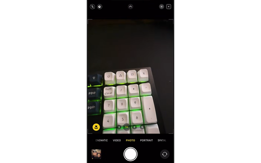 Switching modes on iPhone camera app to Photo or Portrait | Skylum How-to
