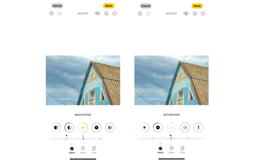 Brightness and Saturation on iPhone photo | Skylum Blog