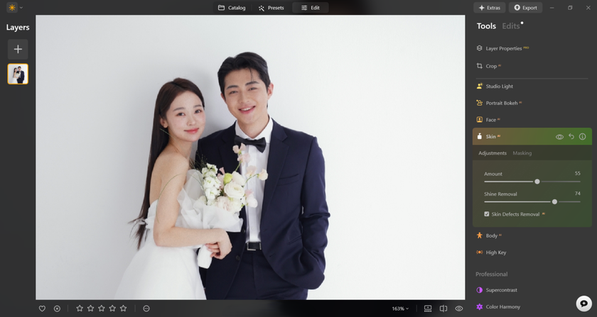 Skin editor in Luminar Neo | Skylum Blog