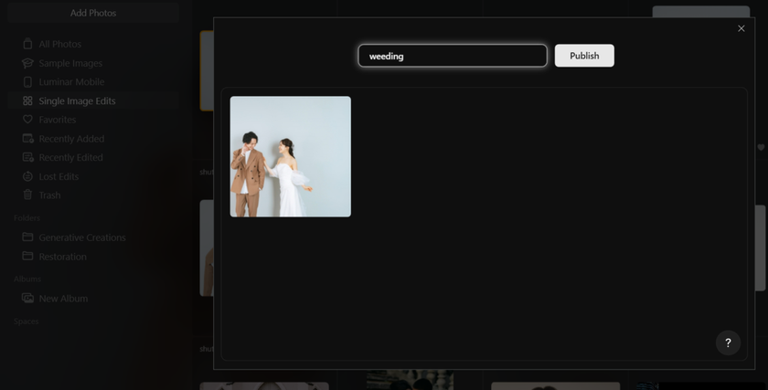 The name of the new space in Luminar Neo | Skylum Blog