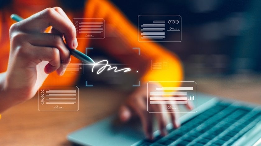 Electronic signature in the air | Skylum Blog