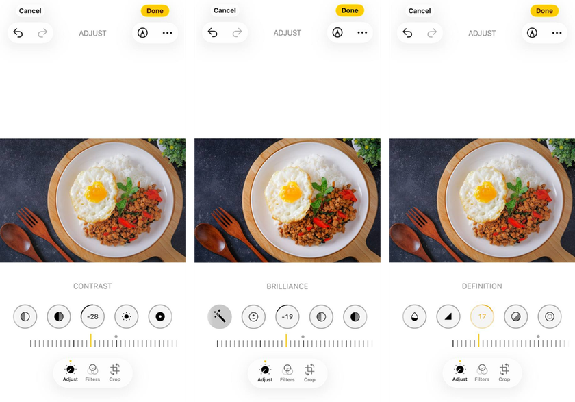 Contrast Brilliance and Definition in iPhone photo editing | Skylum Blog