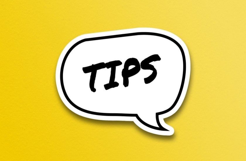 The word tips on a sticker | Skylum Blog
