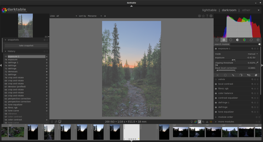 End-to-end 32-bit processing in Darktable | Skylum Blog