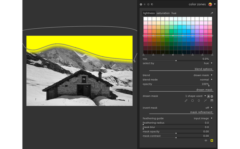 Masks and influence zones in Darktable | Skylum Blog
