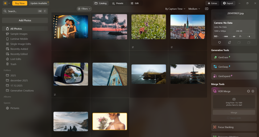 Catalog in Luminar Neo | Skylum Blog