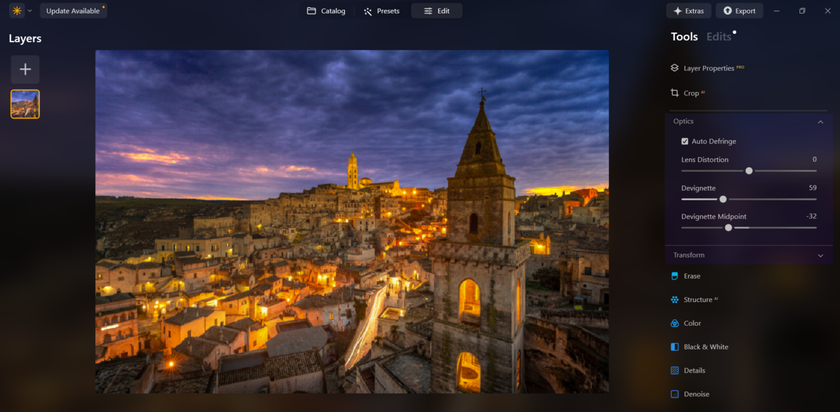 Devignette in Luminar Neo | Skylum Blog