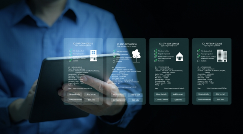 Various virtual real estate ads | Skylum Blog